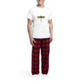 thumbnail image 5 of CafePress - Dragonfly Vintage Pajamas - Men's Light Loose Fit Cotton Pajama Set, 5 of 7