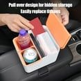 thumbnail image 2 of JLFNYA Upgrade Multifunctional Car Armrest Storage,Car Seat Organizer with Foldable Cup Holder,Car Console Side Organizer,Multifunctional Car Seat Organizer for Water Cup,Paper Towels,Mobile Phones, 2 of 7