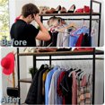 thumbnail image 4 of Clothes Hangers Plastic Set of 25 Pack Heavy Duty Hanger Dresses, T-Shirts Shirt Dress Blouse Hangers for Closet Organization Crystal Hangers Women and Men Coat Hanger, 4 of 7
