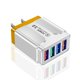 thumbnail image 3 of puertos Fast Quick Charge 3.0 USB Hub Cargador de pared 3.5A Adaptador de corriente Enchufe de EE. UU., 3 of 3