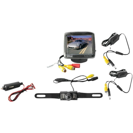 Pyle Plcm34wir 3.5" Backup Camera & Monitor System With Night Vision