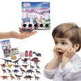 thumbnail image 2 of Christmas Countdown Dinosaur Toy Set 24 Pieces For Kids Advent Calendar Fun Educational Play Plastic Material Surprise Daily Gift, 2 of 8