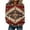 Multicolour, variant on Women's Vintage Western Sweatshirt, Retro Printed Round Neck Top, Loose Fit Casual Long Sleeve Blouse, Fashion Pullover for Spring, Relaxed Daily Wear Top