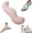 Pink, variant on Pea Pod Body Pillow for Side Sleepers, Ergonomic Support for Hips and Legs, Ice Silk Fabric with Cooling Memory Foam, Suitable for Heights Under 165 cm (Gray)