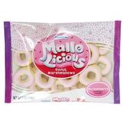 Frankford Mallolicious Strawberry Flavored Donut-Shaped Marshmallows, 7 Ounce Bag