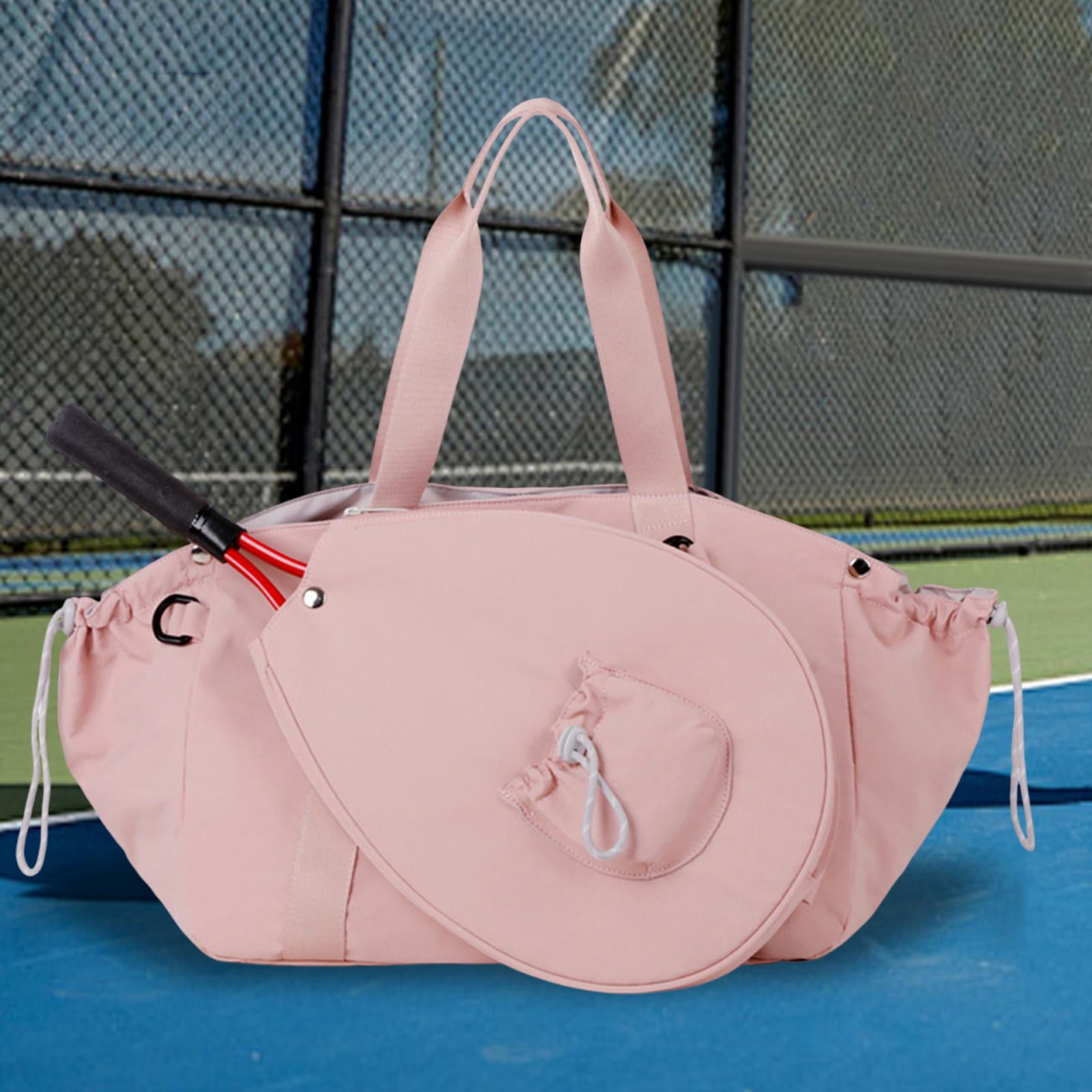 Badminton Racket Bag Tennis Tote Sports Handbag Large Capacity Waterproof Nylon for Women Players Outdoor Fitness