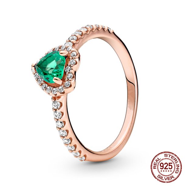 Disney Rings For Women 100% Real 925 Silver Keith Haring Zircon Crown Romantic Engagement Anniversary anillos Jewelry Wholesale7 Gao Jinjia LED