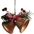 thumbnail image 1 of Festival Party Supplies,Christmas Bells Pendant Christmas Tree Ornament Door Hanging Decoration for Door Mantel Indoor and Outdoor Decoration, 1 of 5