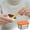 Orange#1461, variant on Violete 304 Stainless Steel Dipping Sauce Container 230ml, Airtight Bento Condiment Cup, Rust-Resistant Crisper Dish for Soy Sauce, Dressings, Marinades and More