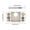 thumbnail image 3 of Soft Silicone Cover for RG Cube Handheld Console - Shockproof, Scratch-Resistant, with Lanyard, Easy to Install, 3 of 4