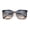 Brown Marble - Black Beige, variant on Womens Luxury Designer Inset Lens Metal Arm Horn Rim Plastic Fashion Sunglasses Black - Smoke