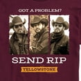 thumbnail image 3 of Yellowstone - Got A Problem Send Rip - Men's Short Sleeve Graphic T-Shirt, 3 of 6