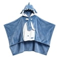 thumbnail image 3 of Womens Halloween Graphic Hoodies Halloween Cosplay Bat Cape Soft Wearable Blanket Hoodie for Women, 3 of 3