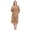 Khaki, variant on Women's Towel Robe, Soft Absorbent Kimono Bathrobe, Quick Dry – S/M, Haze Blue