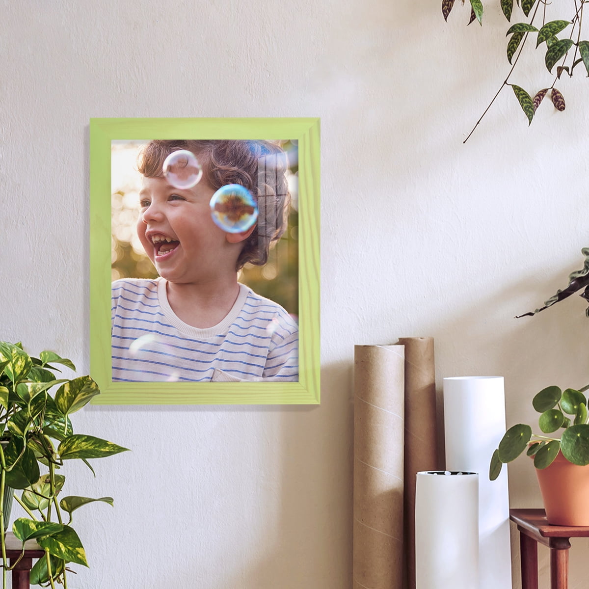 8x10 Wood Grain Picture Frame - Mint