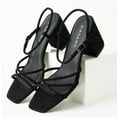 thumbnail image 5 of J. Adams Camila Sandals for Women - Square Open Toe Strappy Mid Block Heels - Elegant & Comfortable - Perfect for Weddings, Parties, and Casual Wear, 5 of 7