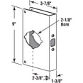 thumbnail image 2 of Placa de refuerzo de puertas y cerraduras Prime-Line U 9585, 2 of 3