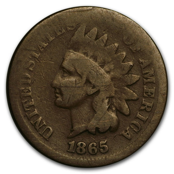 1865 Indian Head Cent Good