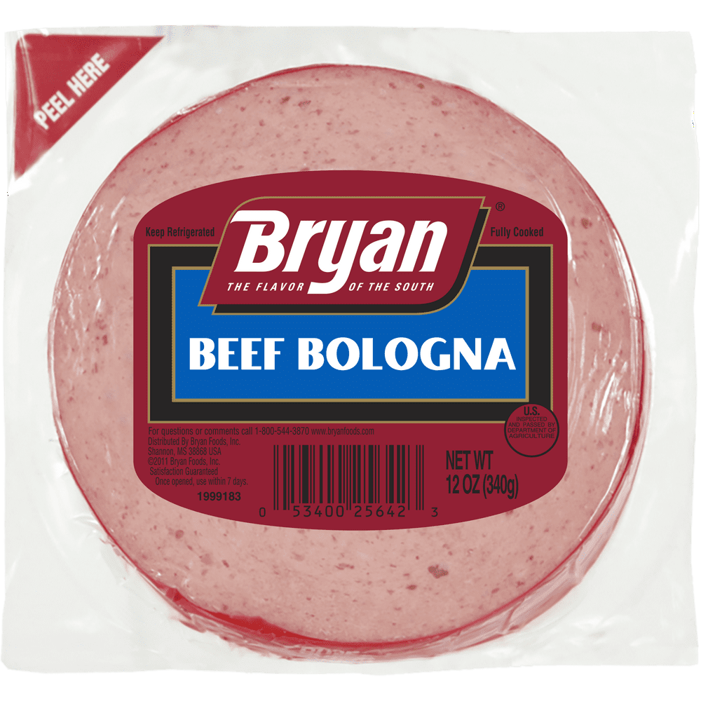 Bryan® Beef Bologna Deli Lunch Meat, 12 oz