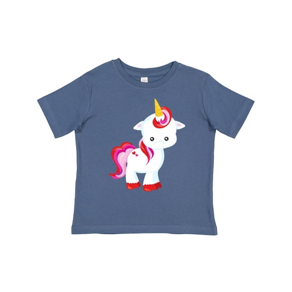Inktastic Cute Unicorn, Little Unicorn, Magic Unicorn Girls Toddler T-Shirt