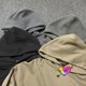 thumbnail image 4 of Sudadera con capucha de gran tamaño para hombre y mujer, suéter de lana de alta calidad, color liso, temporada 6, 2021FW, 1:1, KANYE West, 4 of 5