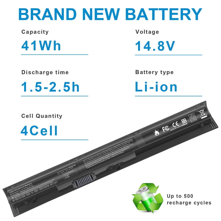 Batterie Oyomba VI04 Pour HP Envy 14-U 15-K 17-K Pavilion ProBook 756743-001 756746-001