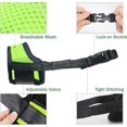 thumbnail image 2 of GFDYREE Dog Muzzle Anti Biting Barking and Chewing, with Comfortable Mesh Soft Fabric and Adjustable Strap, Suitable for Small, Medium and Large Dogs (Neon Green Base, L), 2 of 7