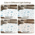 thumbnail image 7 of ODIKA 5'x7' Blue Beige Sky Dreamscape Design Washable Area Rug Whimsical Celestial and Nautical Patterns Easy Care, Non-Shedding, Pet Friendly, for Small Living Room, Bedroom, 7 of 7