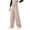 Khaki, variant on Ixbnca Children's Wide Leg Pants Casual High Waist Drawstring Pants Loose Solid Color Outdoor Long Trousers
