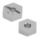 thumbnail image 3 of Montaje hexagonal de rueda de aleación de aluminio de 4 piezas para LC 1/14 para accesorio de actualización de Monster Truck, 3 of 8