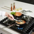 thumbnail image 2 of All-Clad NS Pro Nonstick Cookware, 10 Piece Set, #E117SA64, Black Hard Anodized, 2 of 5