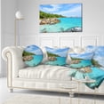 thumbnail image 3 of Designart Summer Sea in Thailand - Landscape Photography Throw Pillow - 12x20, 3 of 5