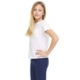 thumbnail image 6 of Pink Angel Girls' 3-Pack T-Shirts: Premium Cotton Comfort and Style for School, Play, Camp. Sizes 4 to 16, Tee Shirt 3-Pack, 6 of 11