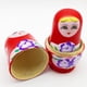 thumbnail image 3 of 5 capas de pintura de color Matryoshka muñeca rusa de madera anidación muñeca artesanal (rojo) Ndcxsfigh Nuevos Originales, 3 of 5