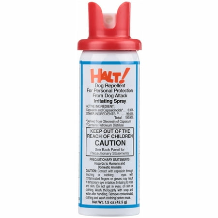 Unique Pet Repellent Halt! Dog Attack Deterrent Spray, 1.5 oz