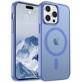 thumbnail image 1 of Funda magnética SUPFINE para iPhone 14 Pro Max, azul y morado, 1 of 7