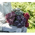 thumbnail image 2 of Green 7 Open Peony Bouquet Artificial Flower, 2 of 3