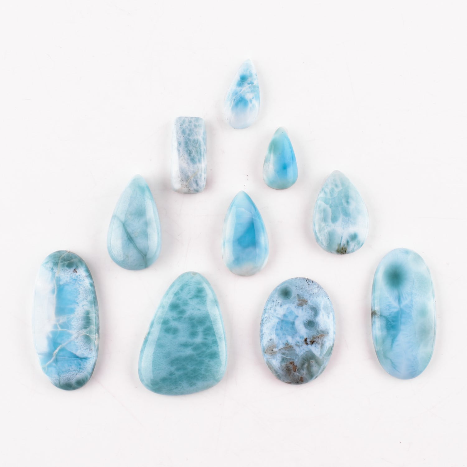 Natural Labradorite Loose Gemstone Amazing AA Blue Labradorite Cabochon DIY Wrap Pendant Jewelry Making Stone Healing Chakra Crystal