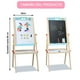 thumbnail image 2 of Caballete de Arte para Niños de Aprendizaje - Pizarra Blanca de Doble Cara y Pizarra, Pizarrones para Niños con Tablero, Doble cara Caballete de Pie Ajustable para niños (Pequeño), 2 of 7
