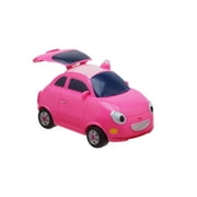 Tayo the Little Bus 120 Pink Heart Push and Go Car - Christmas Birthday Gifts Presents for Kids and Toddlers Boys and Girls