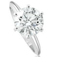 thumbnail image 3 of Pompeii 2.00 Ct Certified Solitaire Lab Grown Diamond 14k White Gold Engagement Ring, 3 of 4