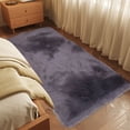 thumbnail image 4 of 1X Carpet Contemporary Solid Print Area Rug Gray 2' X 4' Carpet, 4 of 5