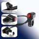 thumbnail image 2 of 12v 2a motocicleta moto impermeable luz suspensión faro antiniebla punto encendido apagado (negro) Rojo Verde Cocina, Decoración y Otros, 2 of 5