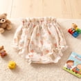 thumbnail image 6 of Oscscso Baby Girls Diaper Covers Ruffled Bloomers, Cute Prints Toddler Girls Panties Comfortable Briefs Underwear Shorts, 6 of 7