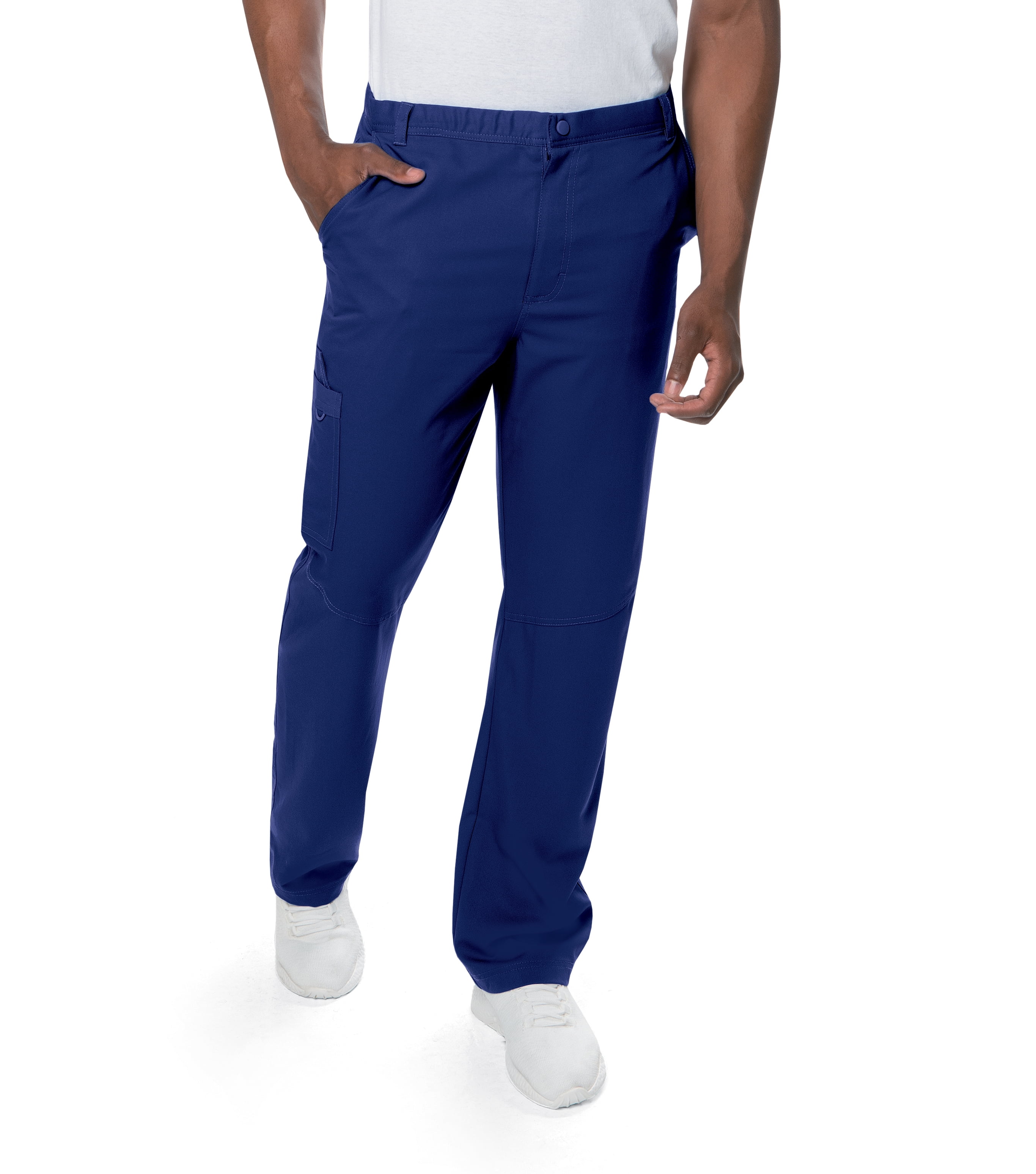 Urbane Ultimate Elastic Waist 7 Pocket Scrub Pants for Men's: Modern ...