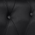 thumbnail image 3 of vidaXL Chesterfield 2-Seater Artificial Leather Black, 3 of 4