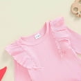 thumbnail image 5 of Zshosam Outfits for Girls Toddler Girl Outfits Long Sleeve Shirt and Skirt Set School Uniform Dress Size 6 12 Months,(Red 6-12 Months), 5 of 7