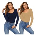 thumbnail image 5 of Pack 2 Blusas Mujer Manga Larga Interior Térmico Sueter Dama LOLE Blusa, 5 of 5