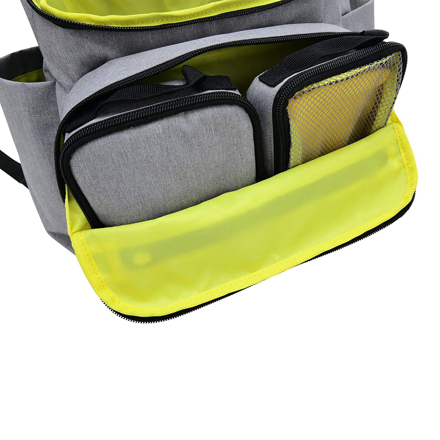 Diaper Backpack for Mom and Dad - Stylish Designer Diaper Bag - Includes Changing Pad, Large Roomy Pockets, Insulated Pouch - Great For Travel