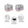 thumbnail image 2 of Fsddascl Watercolor Butterfly Small Toaster Cover 2 Slice, Kitchen Appliance Covers, Vintage Rustic Botanical Flowers Toaster Oven Cover with Loop, Bread Machine Cover Polyester Dust Cover, 2 of 5
